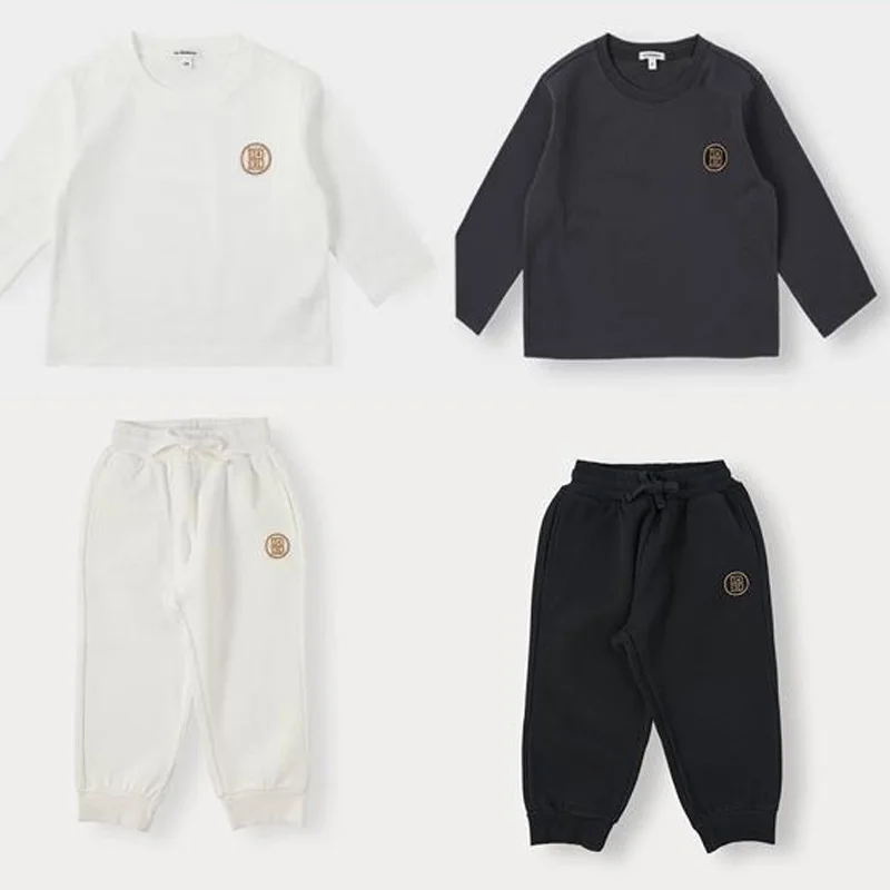 لكل بيع 2025 الخريف الشتاء بن الفتيات المطرزة الدنيم تنورة الفتيان الدنيم سترة فساتين أطفال للفتيات الصبي بانت الكرز كاوبوي مجموعة