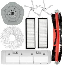 Spare Parts For Dreame Bot W10 Pro Accessories For Dreame Self-Cleaning Robot Vacuum Cleaner Replacement Brush Filter Rags