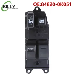 Car 84820-0K051 848200K051 Power Window Switch for Toyota car accessories