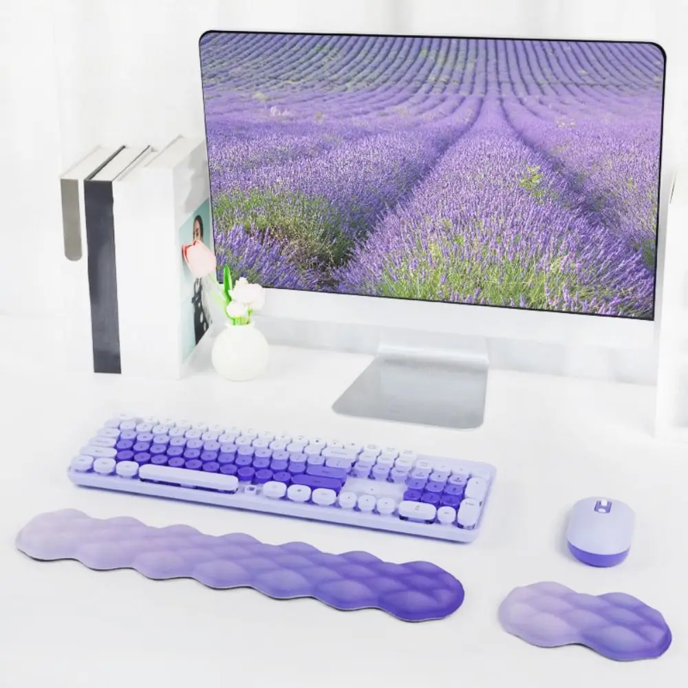 Anti-wear Ergonomic Wrist Support Mouse Pad Slow Rebound Soft Wrist Rest Pad Creative Non-Slip Hand Support Pillow Student