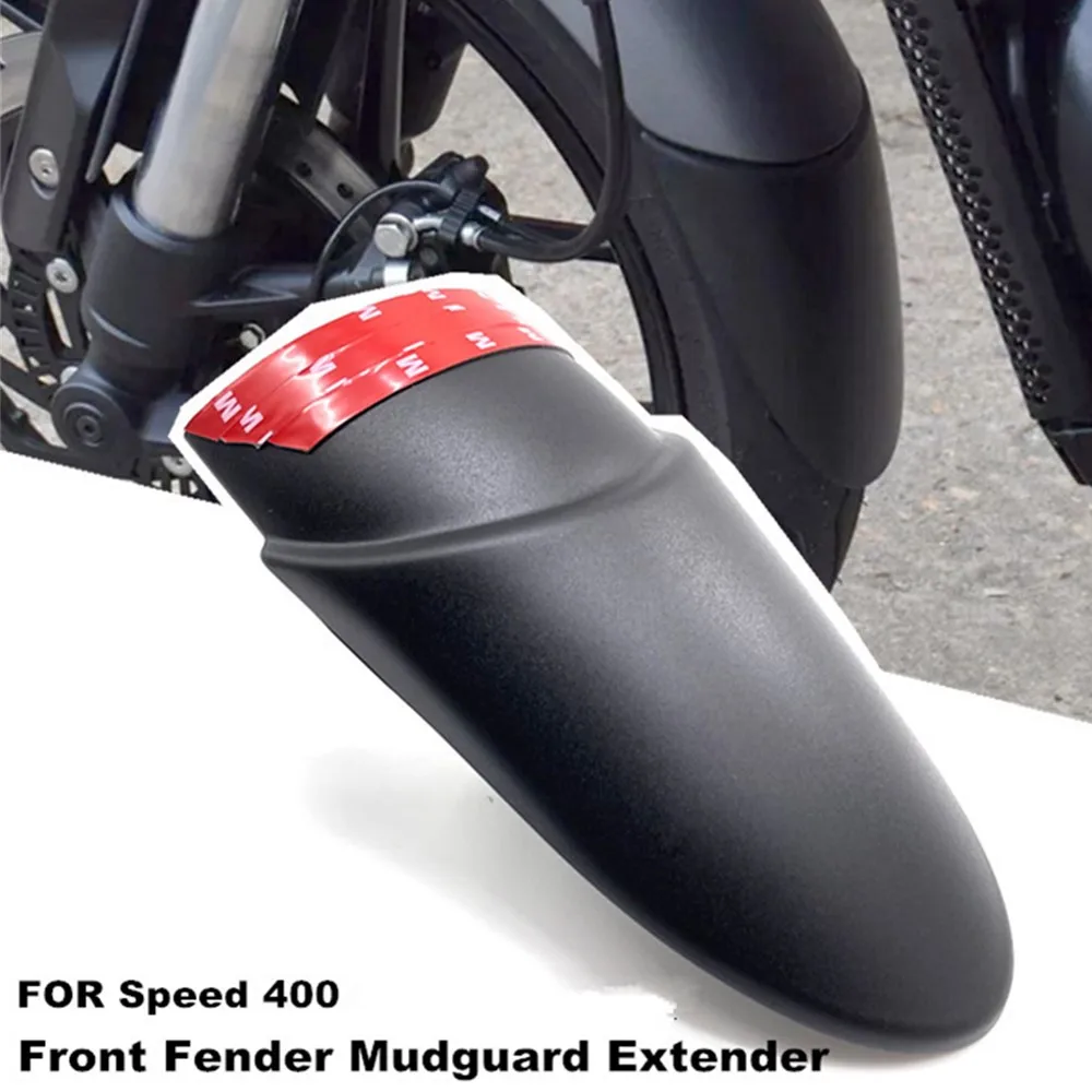 

For Triumph Speed 400 Speed400 2024 2025 Motorcycle Front Fender Mudguard Extender Extension