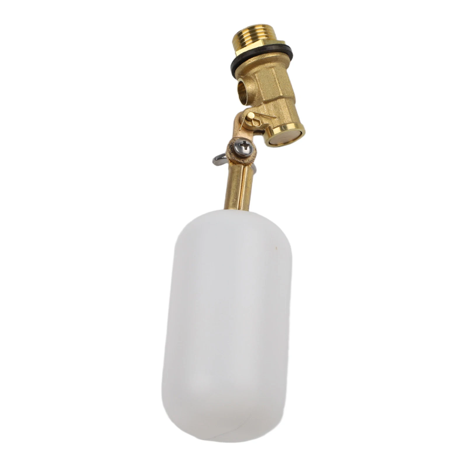Float Valve 1/2 Inch for Pond and For Livestock Tank Water Inlet Control Adjustable Arm Design for Varying Water Levels