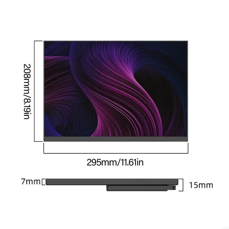 

N1HD 13,5 -дюймовый мониторы портативных мониторов для использования универсальности Switches /XSS с 180 -градусными мониторами