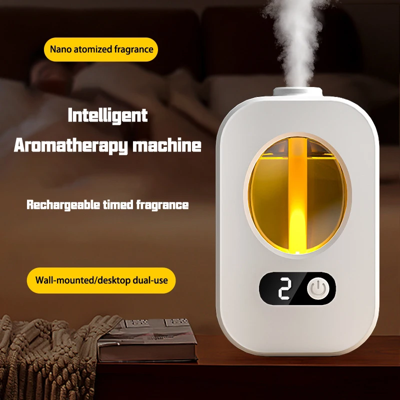 Automatic Diffuser Aromatherapy Machine Air Fragrance Air Freshener Toilet Bathroom Aroma Essential Oil Dispenser Humidifier