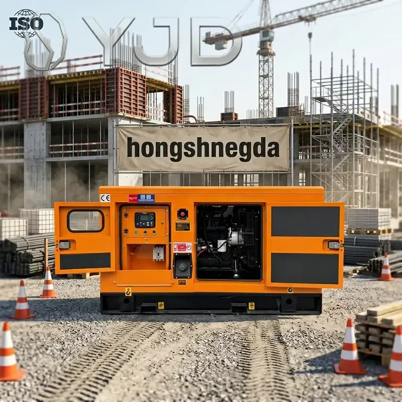 New Design Factory Diesel Generator Silent 15kva 20kva 30kva 50kva 60kva Soundproof Diesel Generator