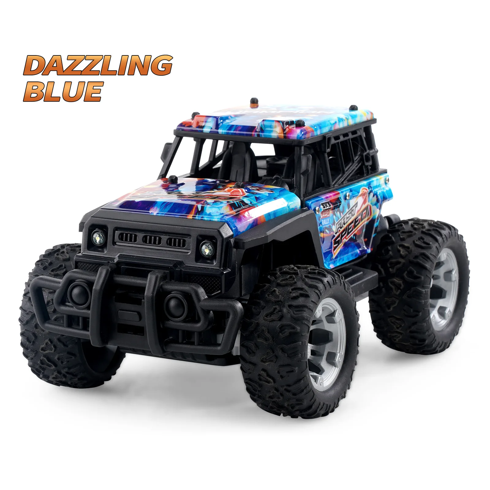 Simulation im Maßstab 1:20, 2,4 g, Fernbedienung, wettbewerbsfähiges Offroad-Jeep, elektrisches Ausdauerspielzeug mit Beleuchtung, Kletterauto-Modell