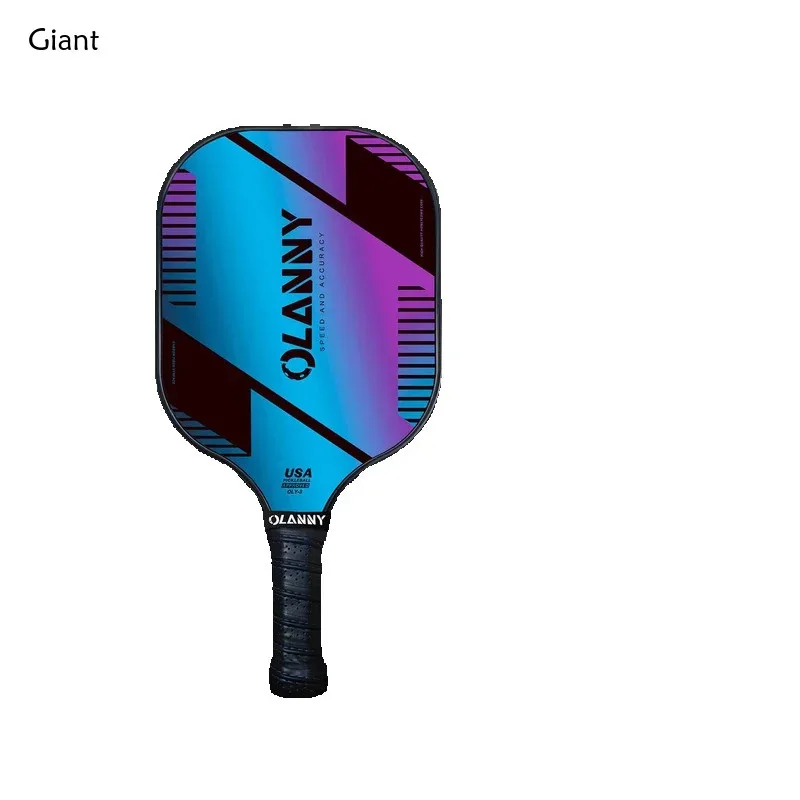 

Pickleball single Paddles Graphite Rackets Fiber Face Polymer Honeycomb Core Pickleball Set includes Pickle ball Paddle