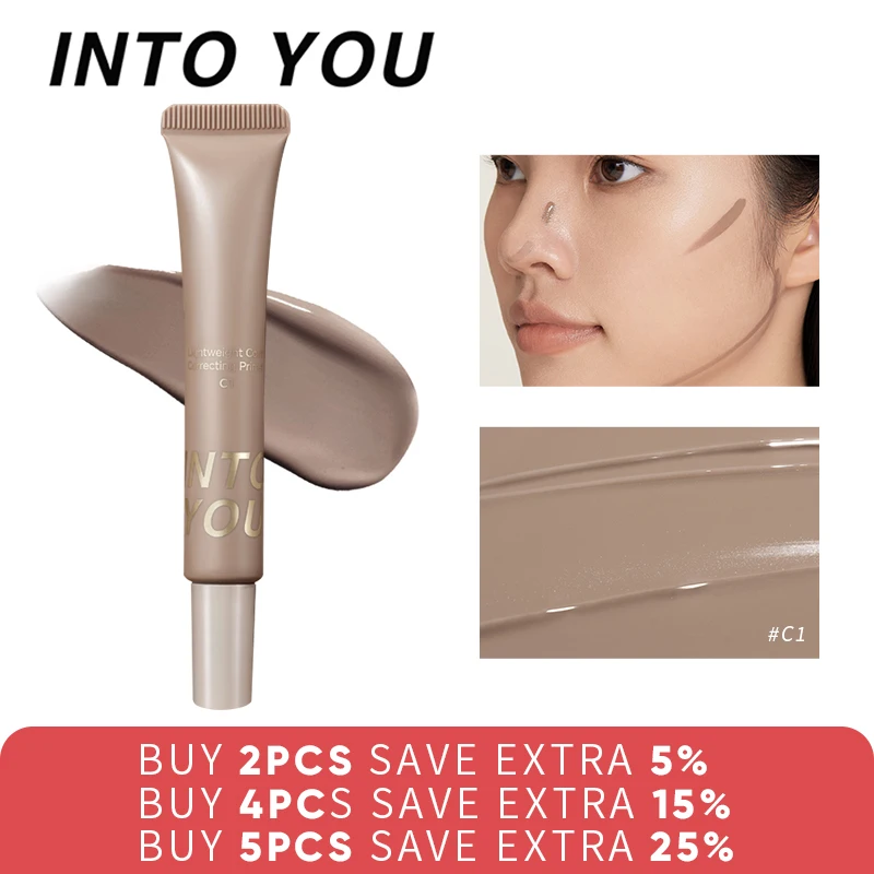 INTO YOU Primer Makeup Base Invisible Pore Concealer Flawless Makeup Base Primer Cosmetic Makeup 10g