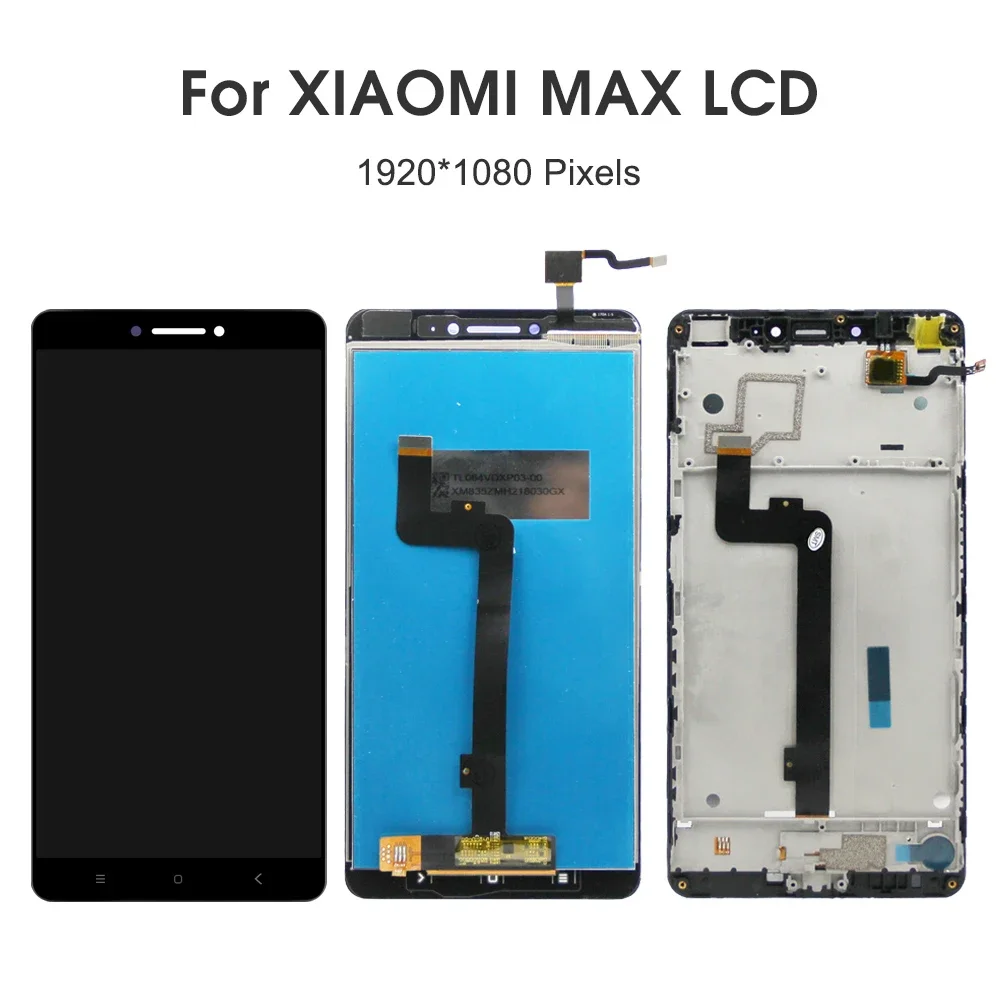 6.44''For Xiaomi Mi Max For  MiMax 2016001 2016002 2016007 LCD Display Touch Screen Digitizer Assembly Replacement