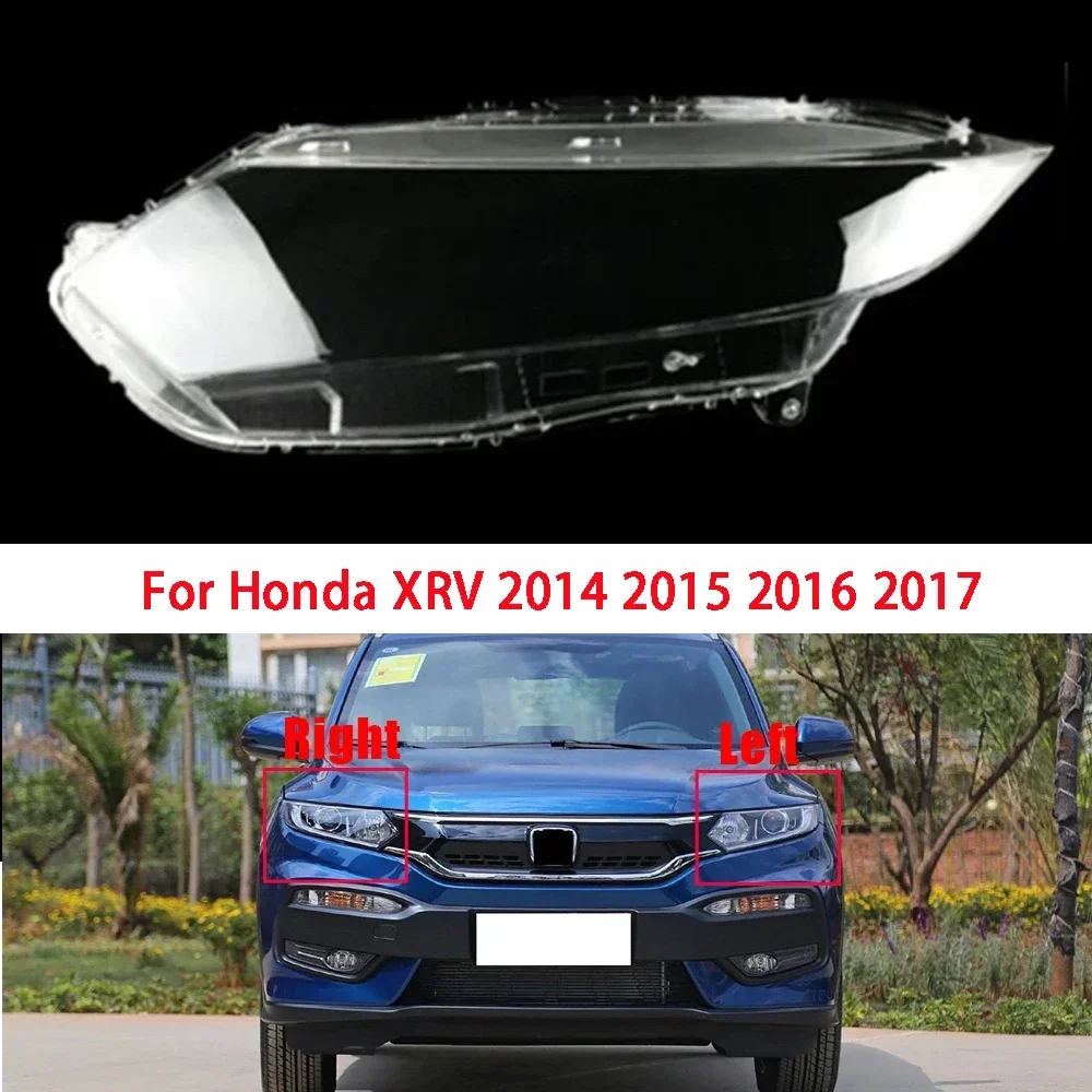 

For Honda XRV 2014 2015 2016 2017 Transparent Headlight Cover Headlamp Shell Clear Lens Plexiglass Replace Original Lampshade