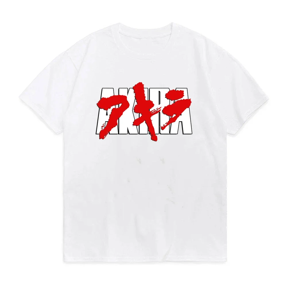 Japanisches Anime Tokyo Akira T-Shirt Film Science-Fiction Manga Shotaro Kaneda Herren Kurzarm-T-Shirts 100% Baumwolle T-Shirt – Detail 7