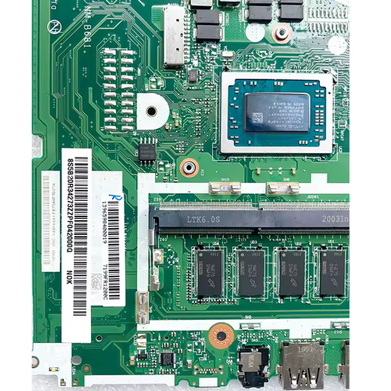 NM-B681 لينوفو Ideapad 330-15ARR اللوحة الأم للكمبيوتر المحمول مع وحدة المعالجة المركزية R5-2500 R7 R3 4GB-RAM EG534 & EG535 الفراء: 5B20R56763 5B20R34285 #4