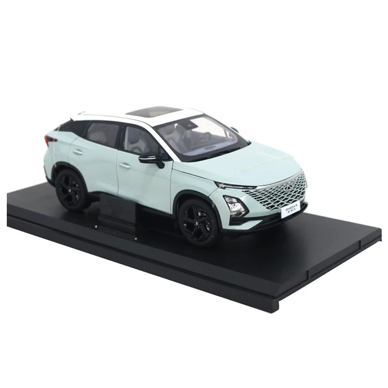 Imagem -03 - Chery Omoda Modelo de Carro Metálico 1: 18 Liga Desktop Decorações Coleção Adulto Estante Display Micromodel Novo 2023