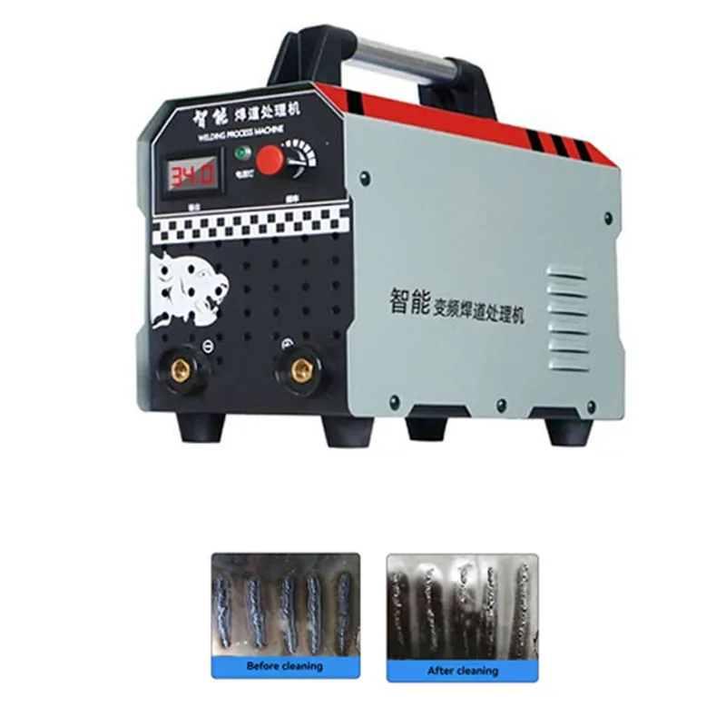 220V Weld Cleaning Machine Brush Type Weld Seam Cleaner Weld Bead Remover for Stainless Steel Spot Cleaning