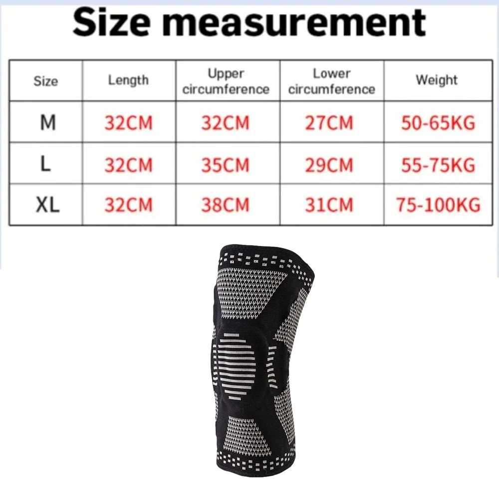 1PC Knee Braces for Knee Pain Relief, With Side Stabilizers Gel Pads,For Meniscus Tear Joint Pain Injury Recovery Unisex