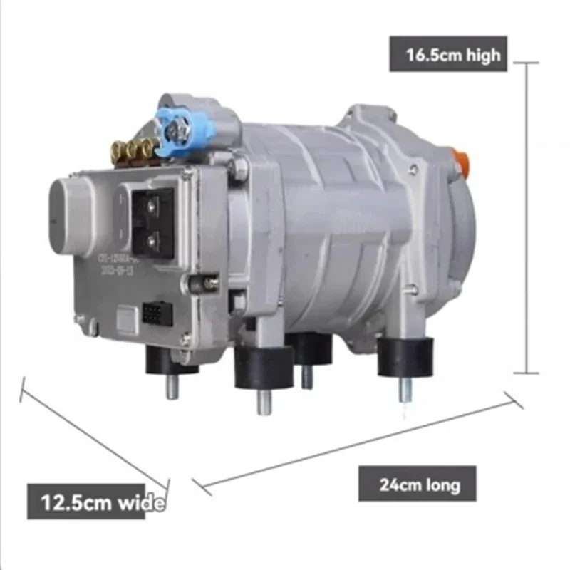 12v 24v Electric Air Conditioning Compressor Original Car Parallel Parking Double  Retrofit General Vehicle