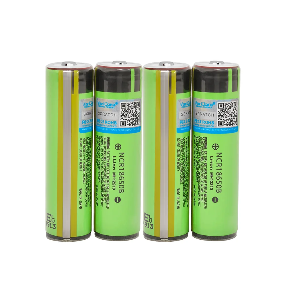 VariCore VE-P34 Перезаряжаемый литий-ионный NCR18650B3,7 В с печатной платой 3400 мАч Батарея Светодиодный фонарик Электрическая игрушка