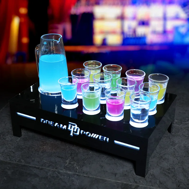 

Factory Directly bar KTV game shot glass acrylic barware rack tiki regalos para hombres k cup holder