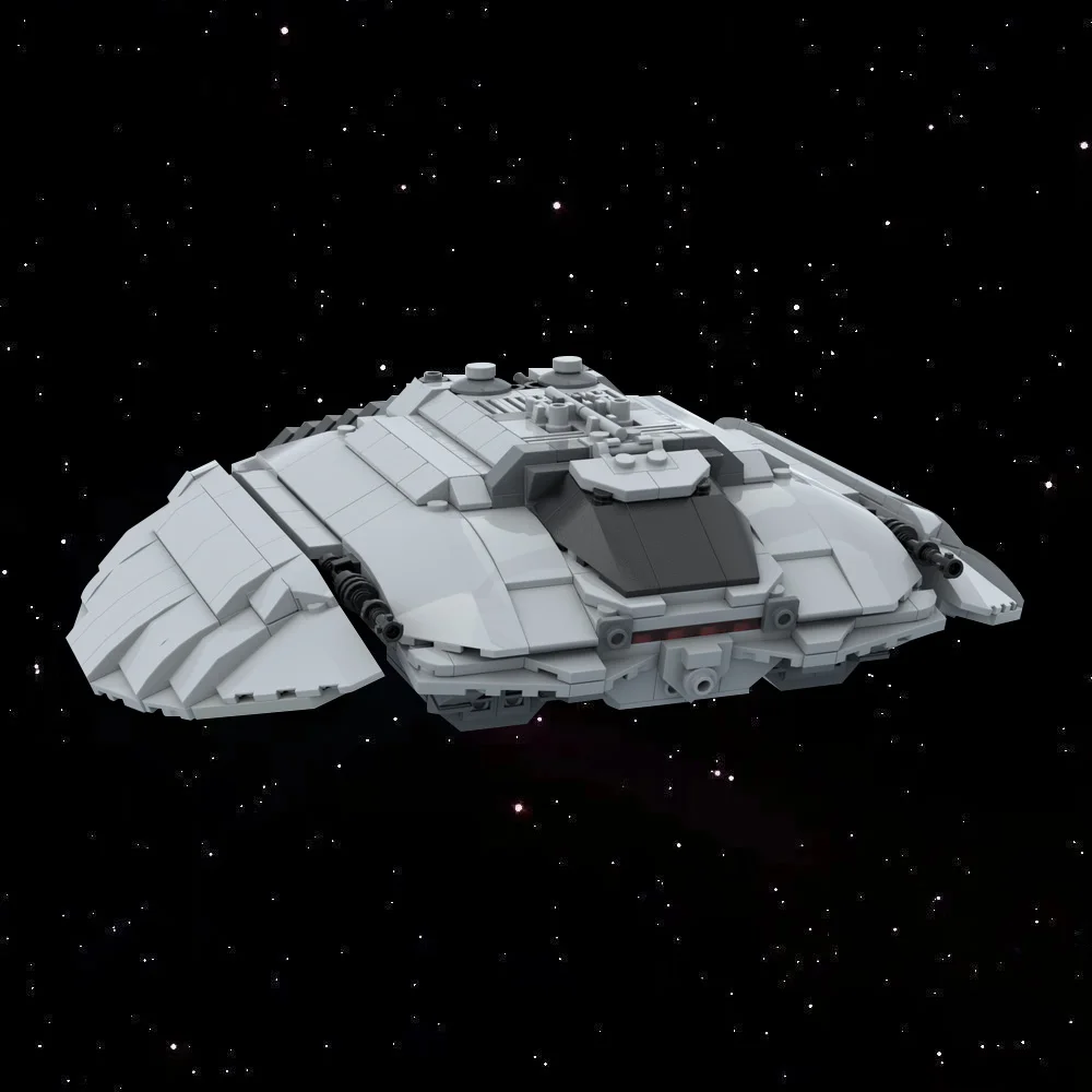 MOC clásico Battlestareds Galacticas bloques de construcción Cylons Raiders modelo Battlestars-Pegaso ladrillos juguete ensamblado regalo para niños