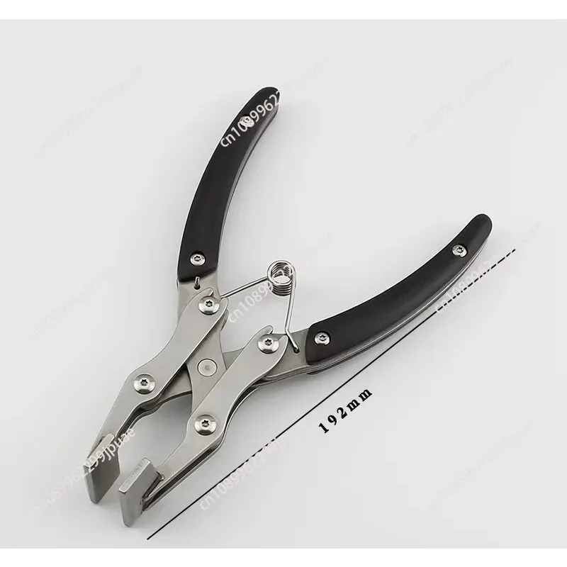 Professional Leather Craft Parallel Pliers Edge Pressing Clamp Flat Pliers Leather Gluing Line Fixing Hand Tool