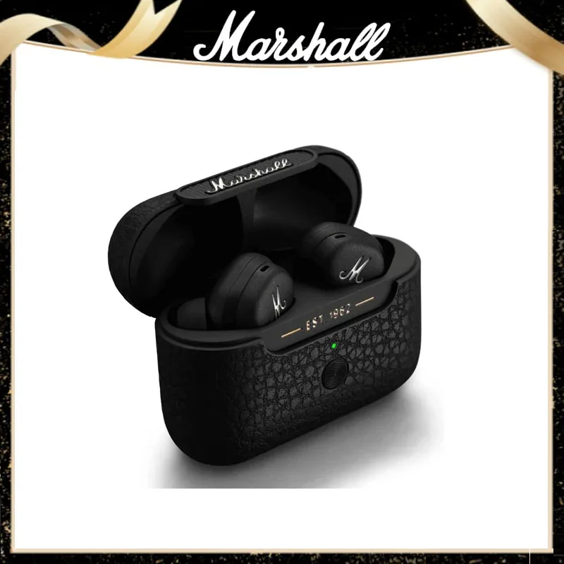 Original Marshall MOTIF ANC Headphone Wireless Bluetooth Earphone Active Noice Cancelling in-Ear Headset IPX5 Waterproof Earbuds