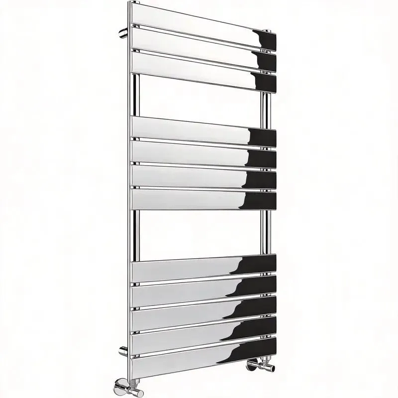 Independent Stainless Steel Heated Towel Rack Floor to Ceiling Bathroom Storage Rack for Hotel Apartments