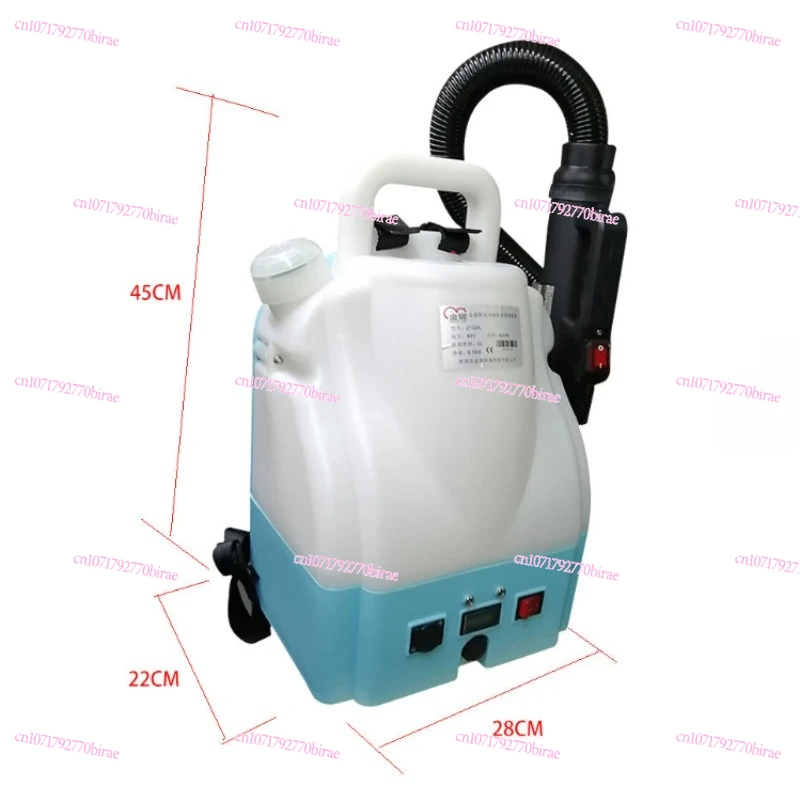 Spraying Pest Control Fogger Machine, Battery Power Agriculture Knapsack Sprayer,