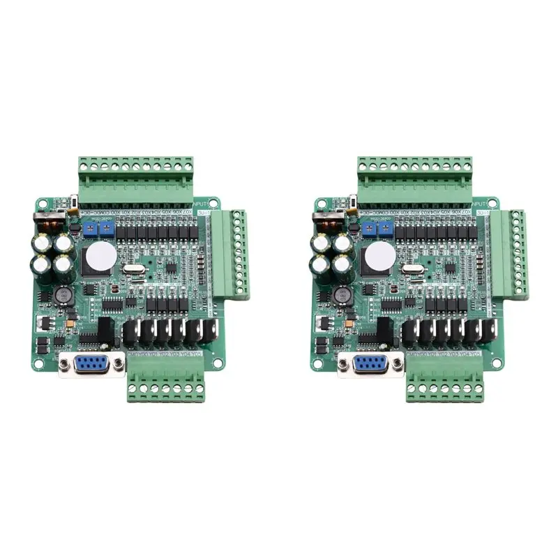 

【ORNAMENT】2X FX3U-14MT Высокоскоростной программируемый контроллер с аналоговым управлением, промышленная плата ПЛК FX3U-14MT