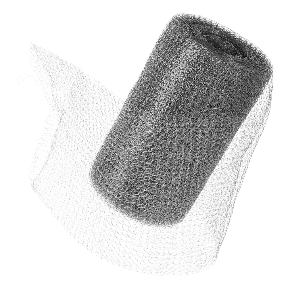 

Stainless Steel Wire Mesh Garden Filling Fabric Gap Filler Wall Hole Blocker Flexible Metal Mesh Roll Universal Steel Weave Tool