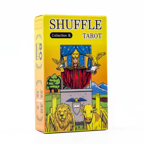 10.3*6cm Shuffle Tarot Collection B Shuffled World of RWS Tarot Deck 80 Pcs Cards A Creative Way of Telling A Story