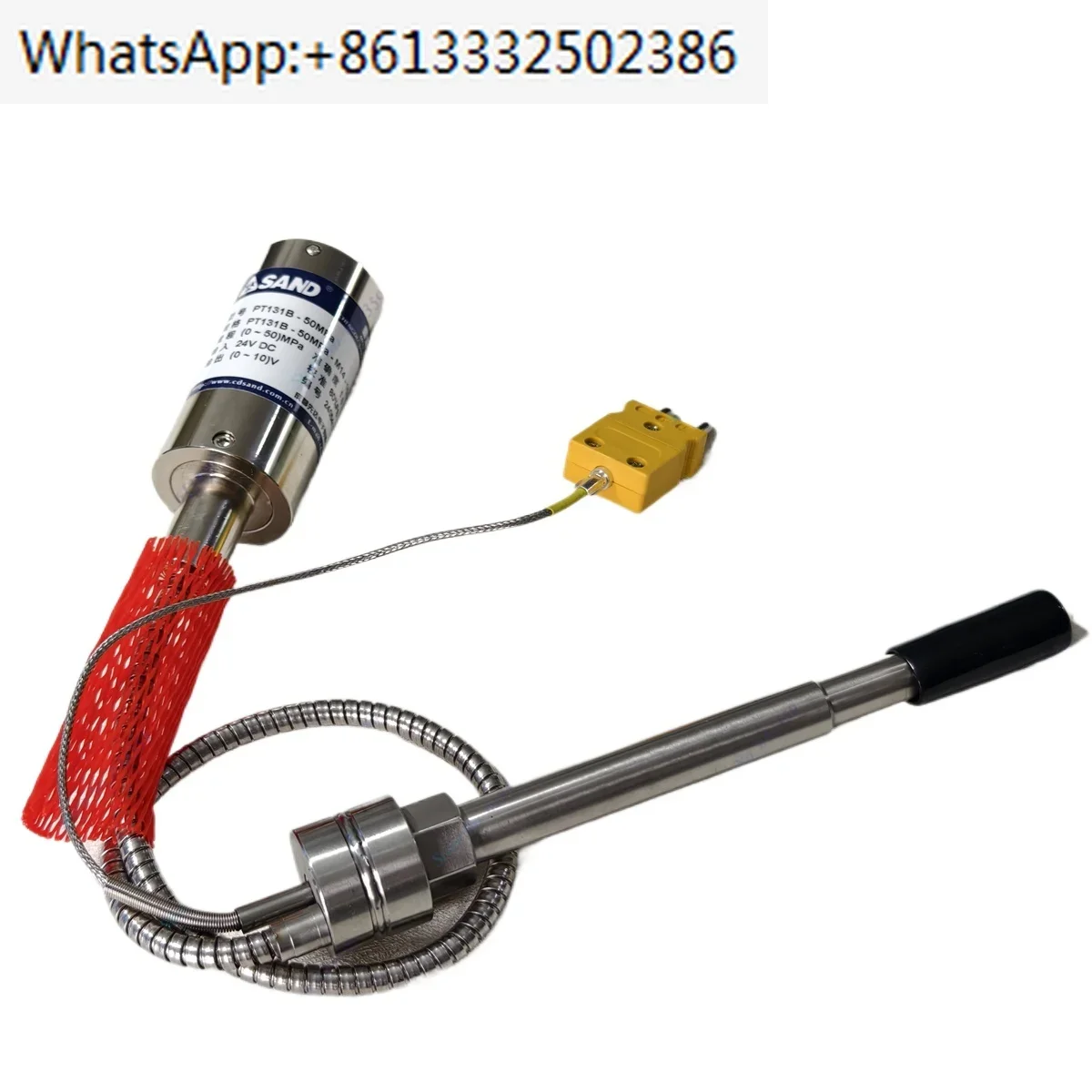 PT131B-50MPa-M14-150/370-K-0-10V  SAND High Temperature Melt Pressure Sensor 0-10V Output