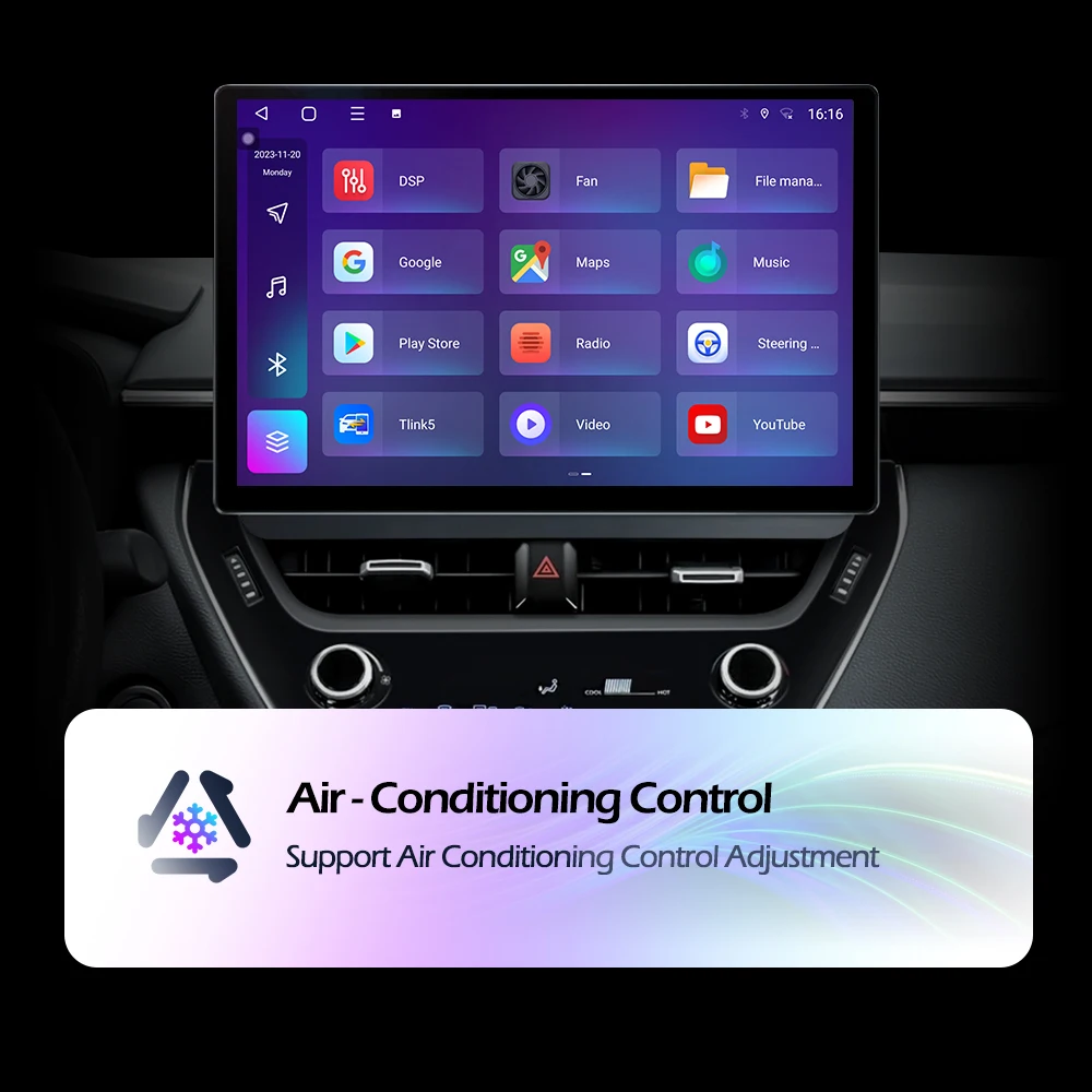 Android 15 Car Radio For GMC Yukon Chevrolet Tahoe Suburban 2008 - 2012 13.1Inch Screen GPS Navigation Wireless Carplay 4G WIFI