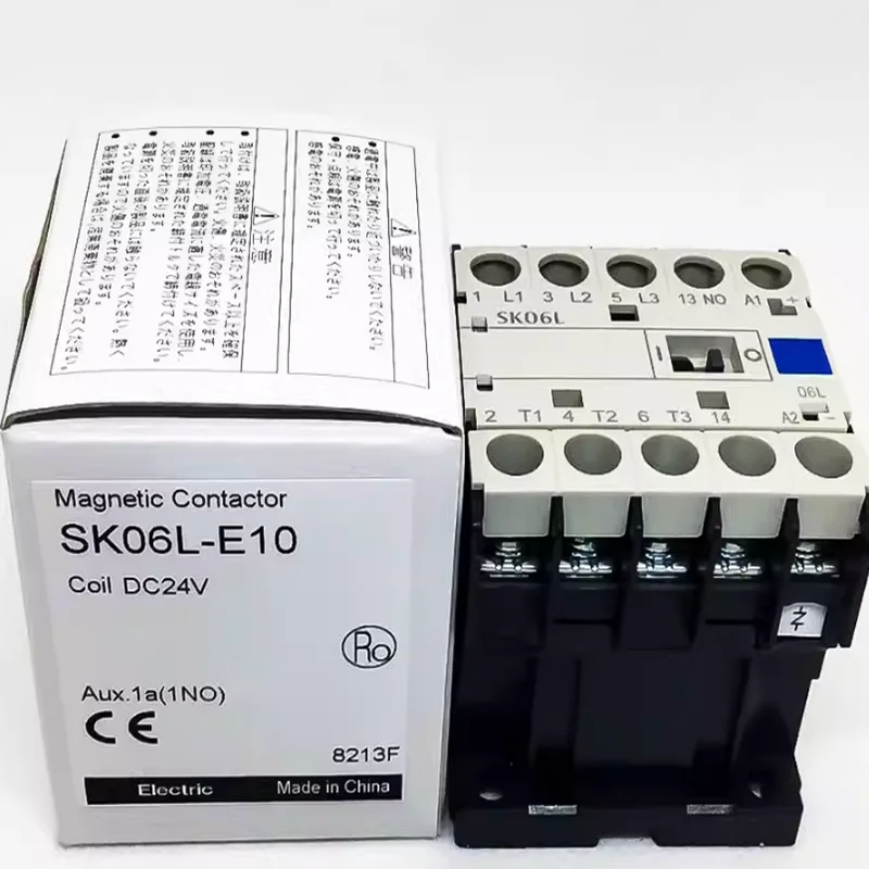 

SK06L-E10 1NO DC24V SK09L-E10 1NO DC24V SK12L-E10 1NO DC24V SK06G-E01 1NO DC24V New Original DC Contactor