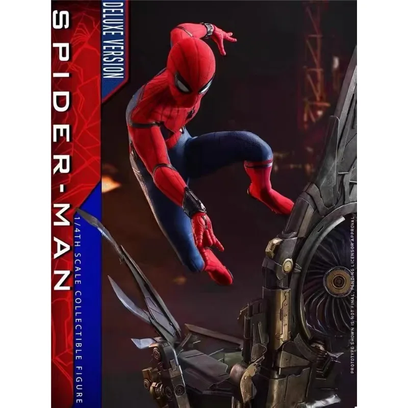 Hot toys 1/4 QS014 QS015 VIP version Spider Man Hero Returns Peter ParkerAction Figure Hobby Collectible Model Toy Figures gifts