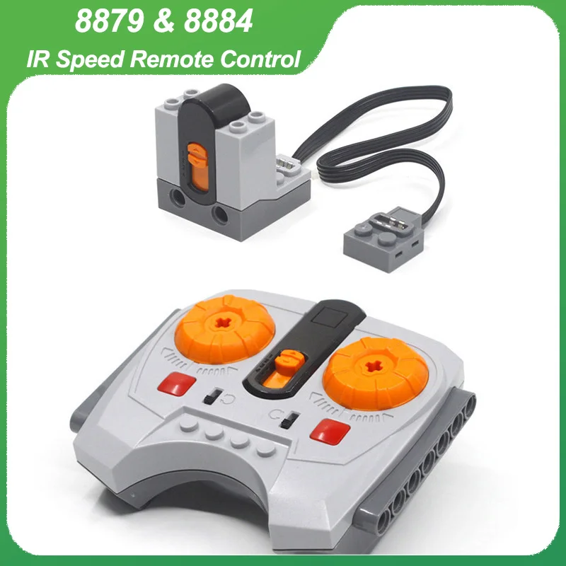 New IR Speed Remote Control PF Controller and Receiver Building Blocks Brick Model Accessory Compatible with 8879 8884