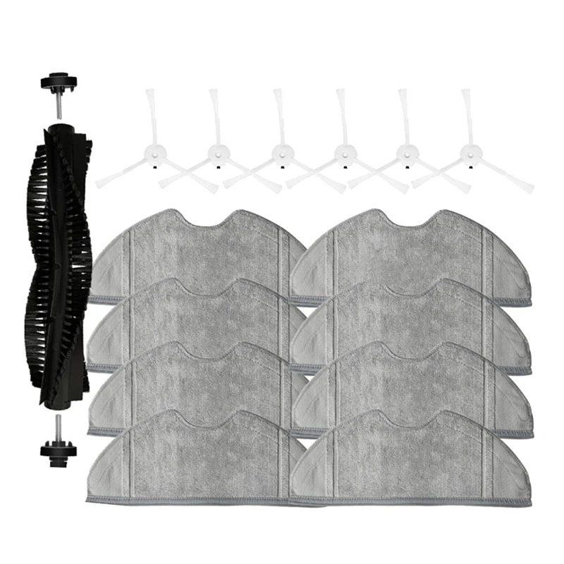 Robot Parts Vacuum Cleaner Kit Sweeper Accessories Main Side Brush Roller Hepa Filter Mop Cloth For Qihoo 360 S5 / S7 Pro