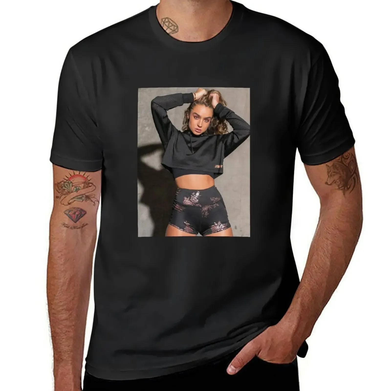 Sommer Ray Model T-Shirt fashion shirts customizeds Funny t-shirts plain white t shirts men