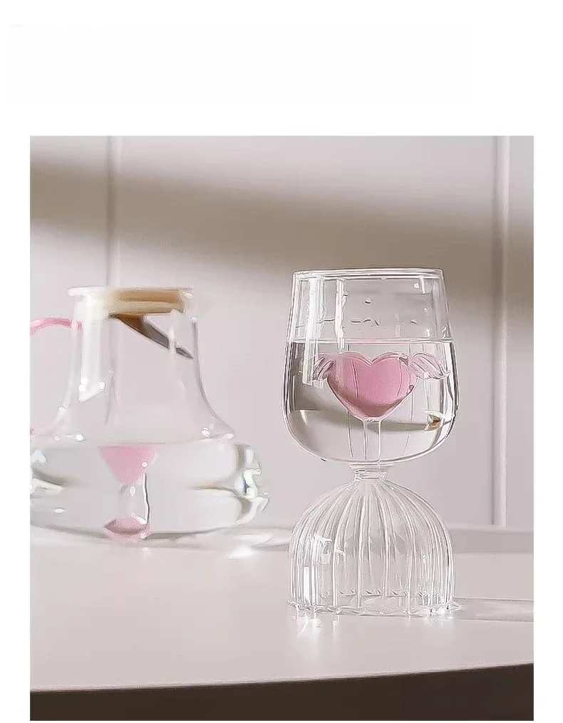 Internet celebrity creative high value transparent high temperature resistant glass cold kettle household cold kettle water