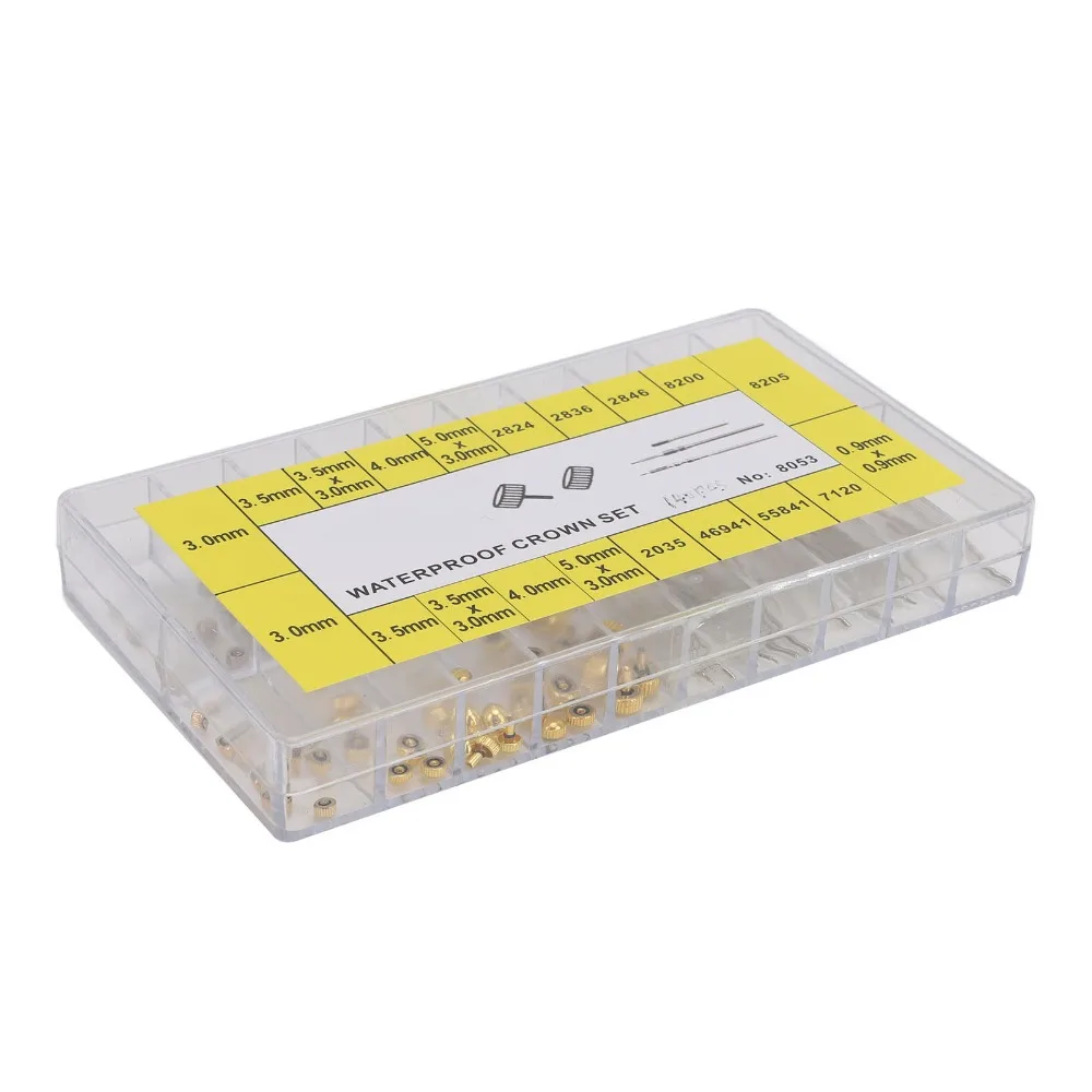 Durable Silver Watch Repair Kit Stainless Steel 12*6.4cm Watch Building Kit Watch Stem Extender Kit Watch Repair Use