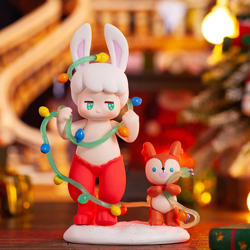 POP MART Satyr Rory Cozy Winter Series Blind Box Toys Guess Bag Mystery Box Mistery Caixa Action Figure Surpresa Cute Model Birt