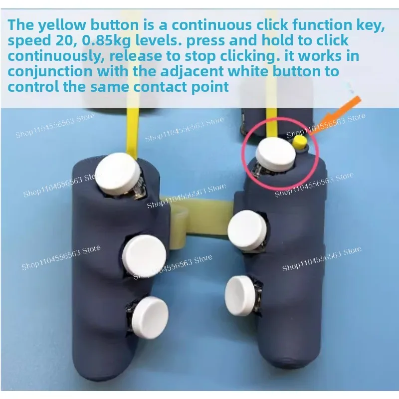 

DIY Rapid Fire Tablet Game Controller – 6-Button Continuous/Pulse Shooting Gamepad