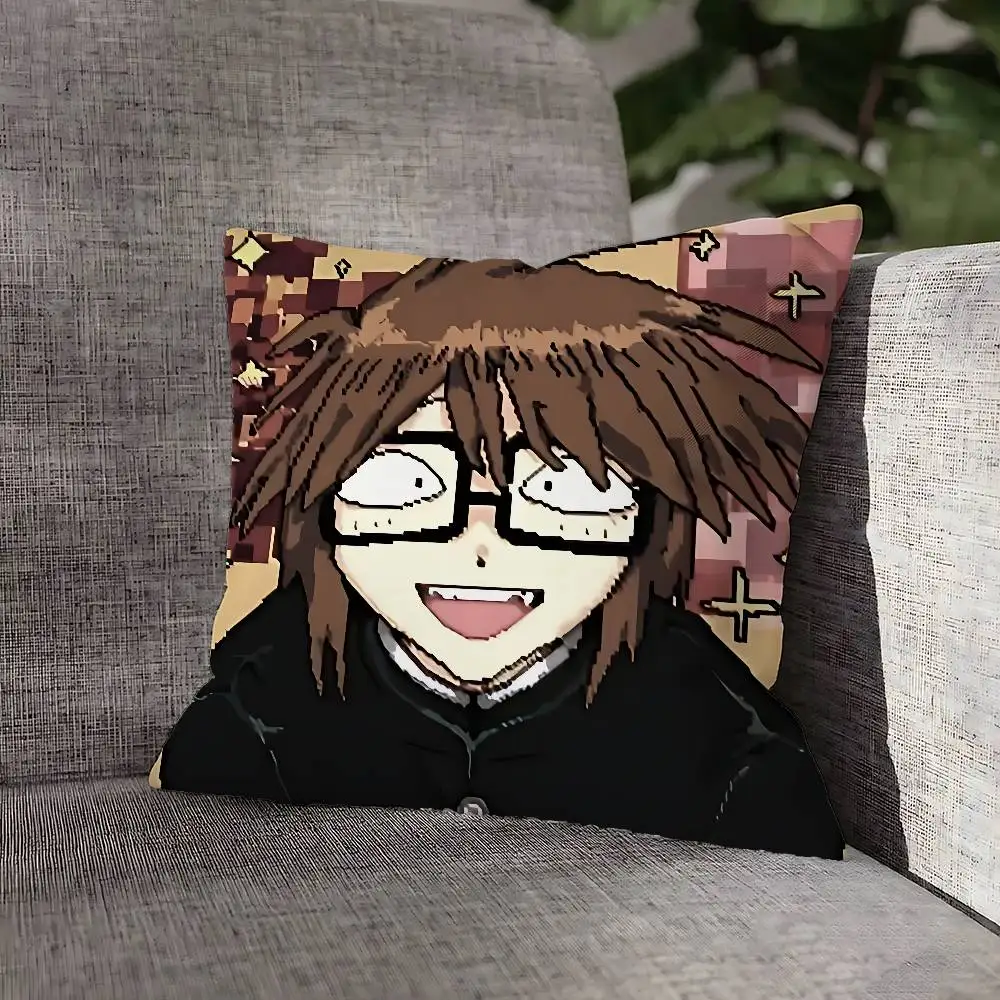 R-Rnfren راندال لوثر نيون كيس وسادة ل أريكة ديكور سيارة مكتب غرفة الطباعة غطاء الوسادة الزينة والحامي #4