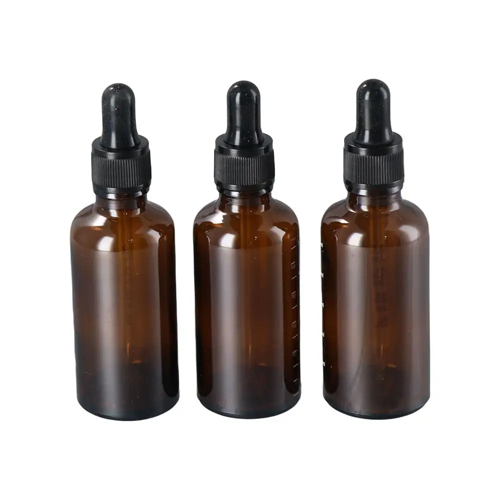 Bottiglie riutilizzabili Bottiglia contagocce per olio essenziale per aromaterapia Bottiglia contagocce con bottiglia in scala Bottiglia per pipetta liquida