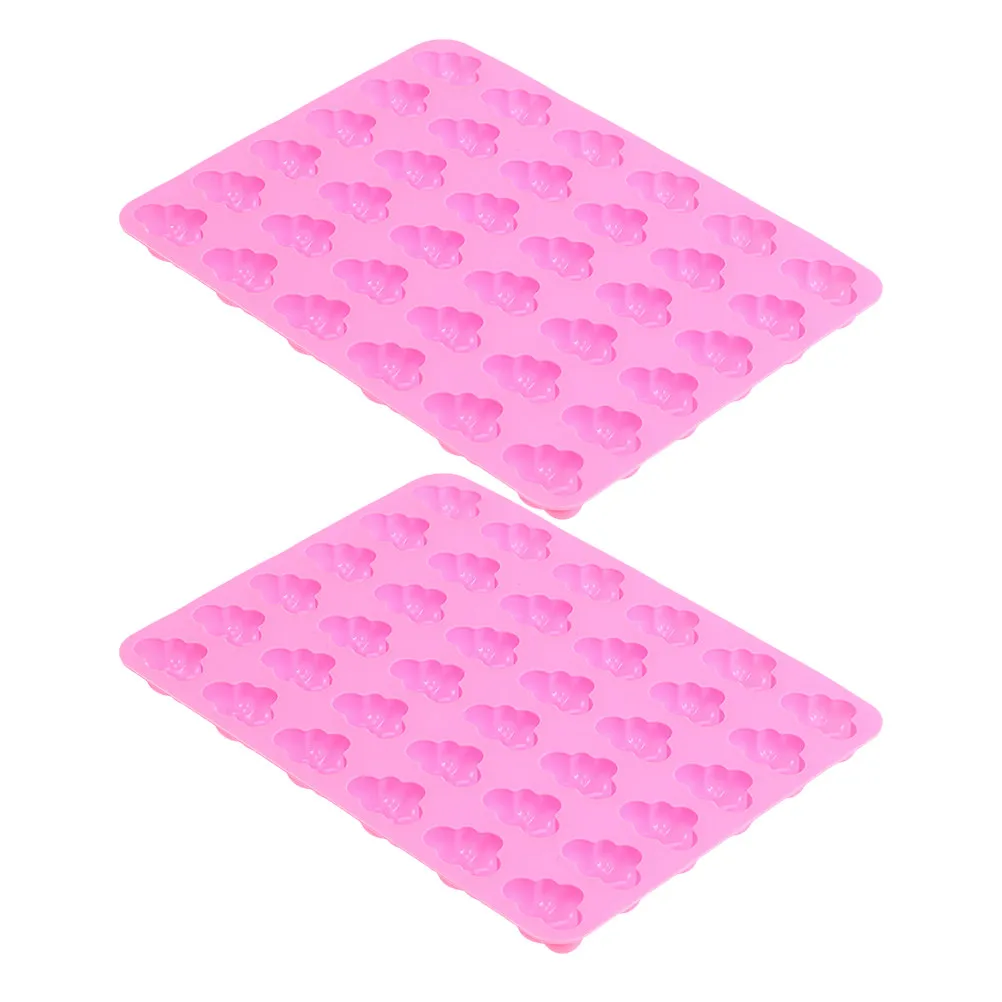 2Pcs Adorable Cloud Silicone Mold for Chocolate Making Candy Pudding Jellies Resin Casting Multi-Functional Reusable Kitchen