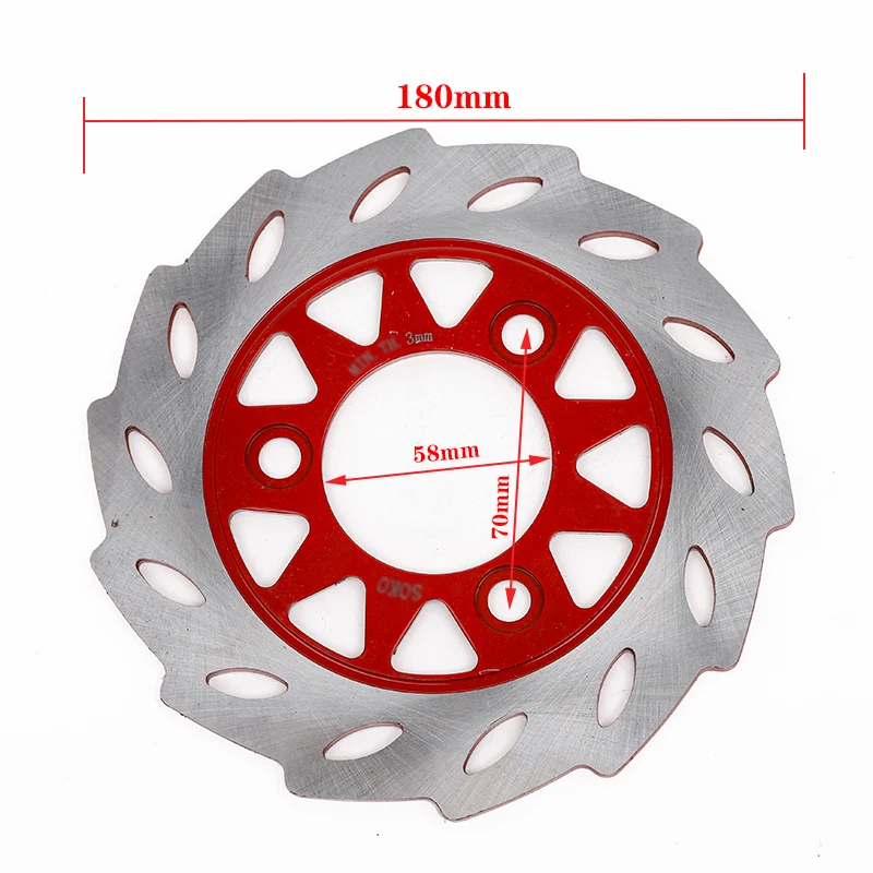 Motorcycle universal brake disc155 180 190 220 230 260mm Front Rear disc plate for Motorcycle 125cc 140cc 160cc pocke dirt bike