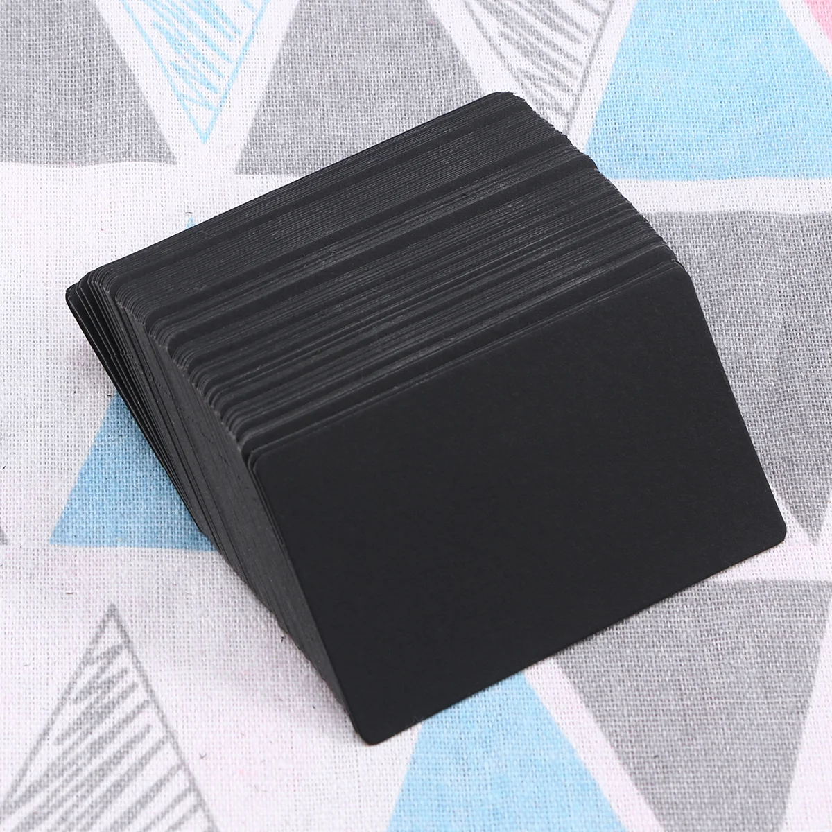 

100Pcs Kraft Blank Message Cards Retro Handwritten Paper Cards for Gift Tags Party Favors Thank You Notes Scrapbooking