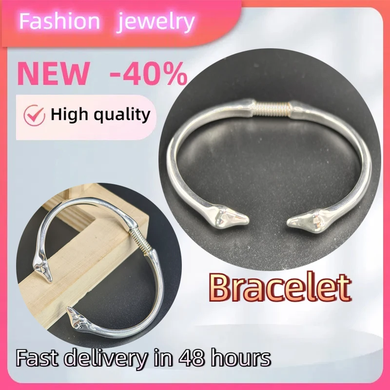 

2025 hot selling Spanish original jewelry shiny duck open bracelet girls party personalized accessories holiday gifts
