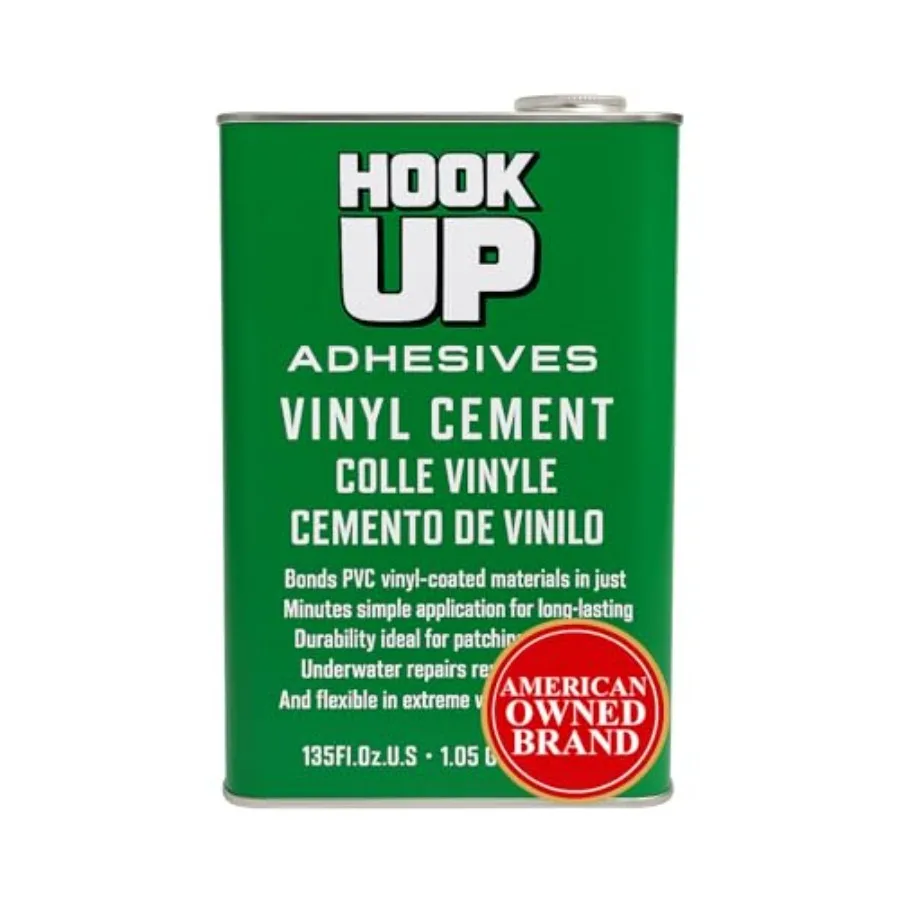 

Adhesives Vinyl Contact Cement, Glue Waterproof, Fast-Drying Repair Adhesive for Pools, Inflatables PVC, Air Mattresses, Pipes,