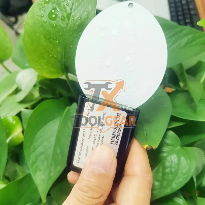 2026hotsale* Digital Output Leaf Humidity Temperature RS485 Modbus Leaves Surface Moisture Test Leaf Wetness Sensor Price for