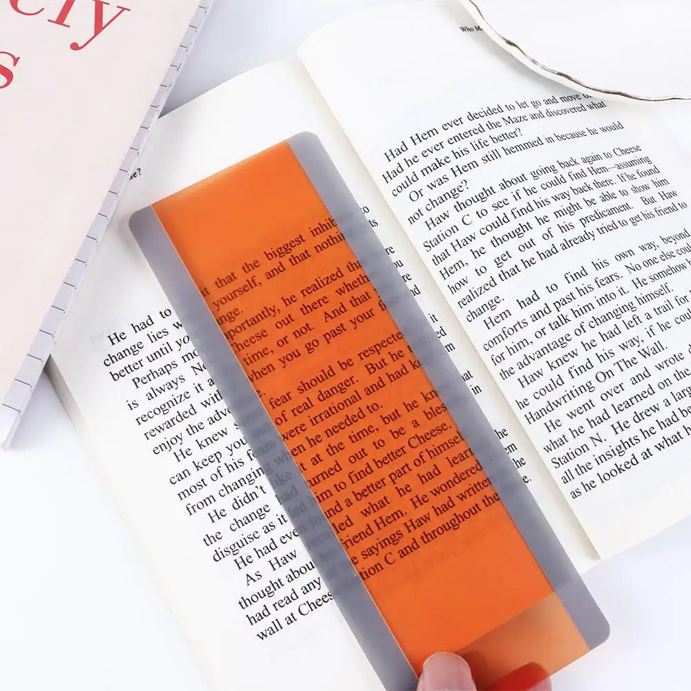 Overlays Paper Reading Tracking Rulers Reading Guide Strip Reading Bookmarks Highlight Bookmarks Reading Highlight Strips
